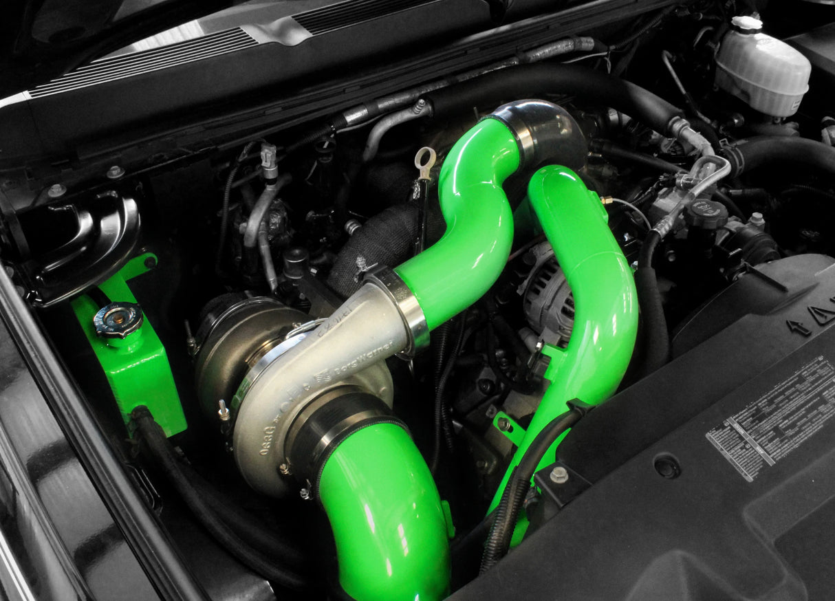 Pusher Max Compound Turbo System for 2007.5-2010 Duramax LMM
