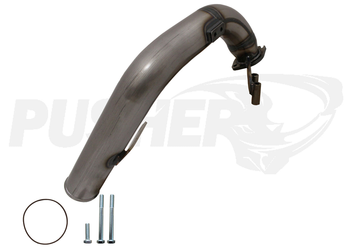 Pusher Max 3" HD Passenger Side Charge Tube for 2006-2010 Duramax LBZ LMM