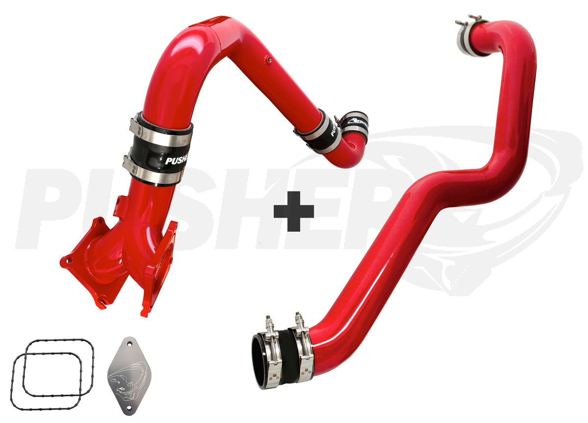 Pusher SuperMax Intake System & 3" Charge Tube for 2011-2016 Duramax LML