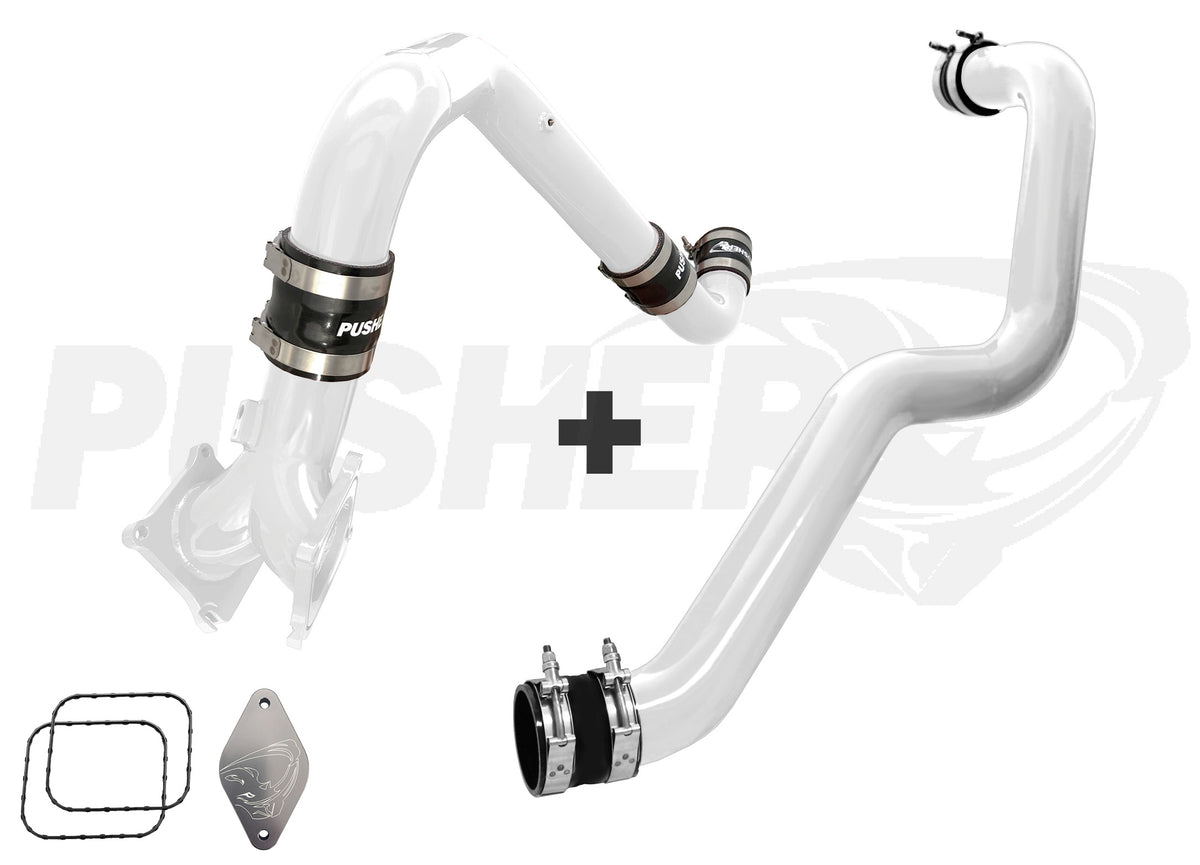 Pusher SuperMax Intake System & 3" Charge Tube for 2011-2016 Duramax LML