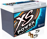 XS Power D3400 12V Group 34 AGM 3300 Amp Battery w/ FREE 580 Top Post Terminals