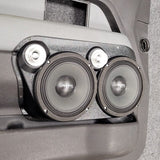 Custom Speaker Pods Dual 8″ and Dual Tweeter Speaker Pods for the Front Door of a 09-14 Ford F-150 Custom Speaker Pods