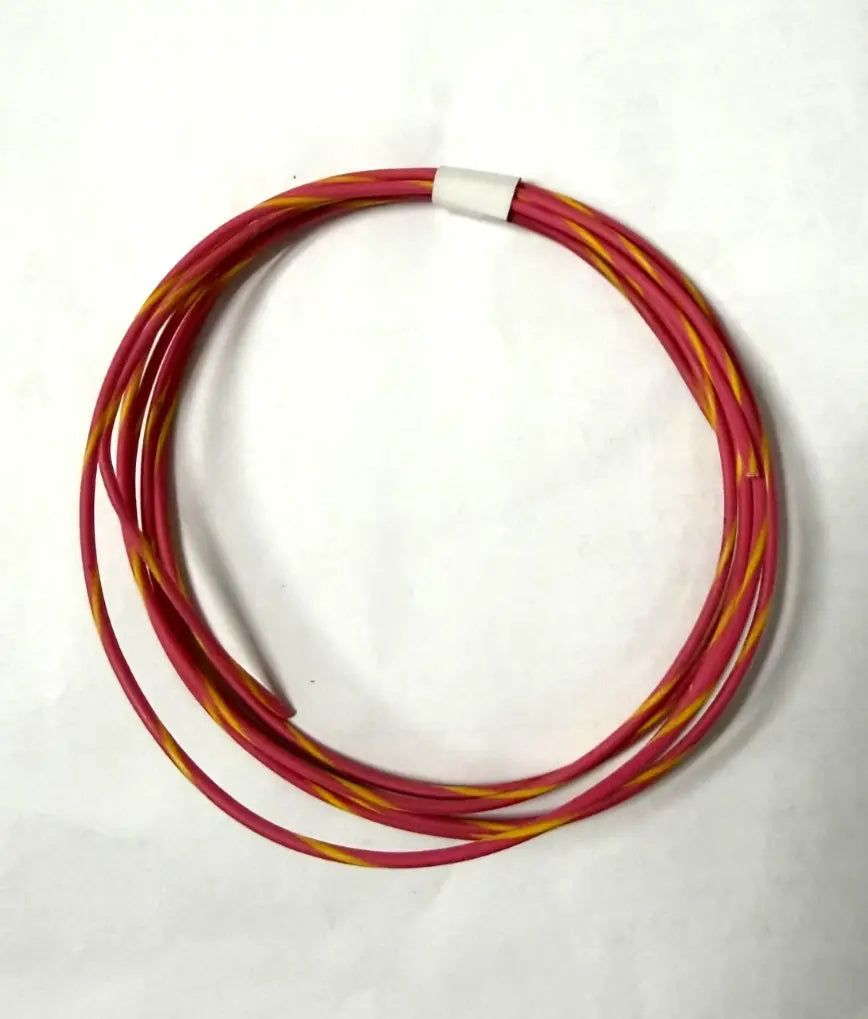 Striped TXL 18 AWG Automotive Wire Pure Copper Made in USA - CHOOSE YOUR COLOR - SOLD PER FT AC/DC WIRE AND SUPPLY