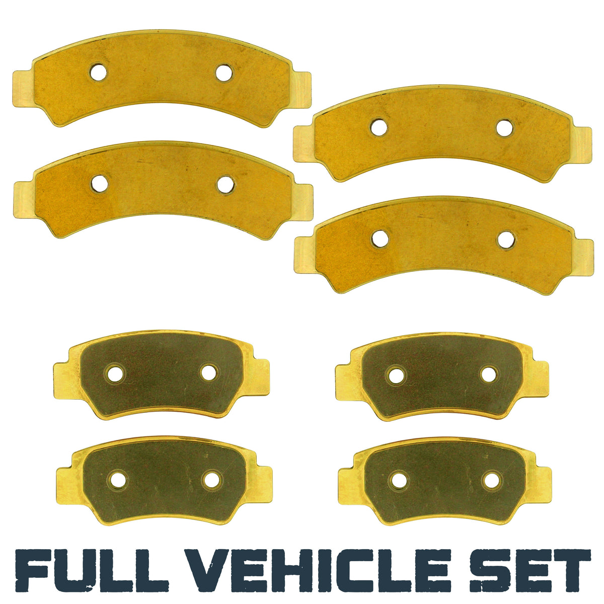 CFMoto U10 PRO/U10XL PRO 2025-2026 Brass Brake Pad Set Traild