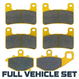 Kawasaki Ninja ZX-10R 2008-2010 Ceramic Brake Pad Set
