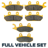 Can Am Commander 1000R 2019-2020 Ceramic Brake Pad Set Traild