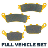 Kawasaki Vulcan S 2015-2026 Ceramic Brake Pad Set Traild