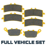 Suzuki GSX-S 1000/Katana 2019–2026 Ceramic Brake Pad Set Traild
