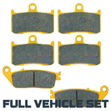 Indian Roadmaster 2015-2026 Ceramic Brake Pad Set Traild