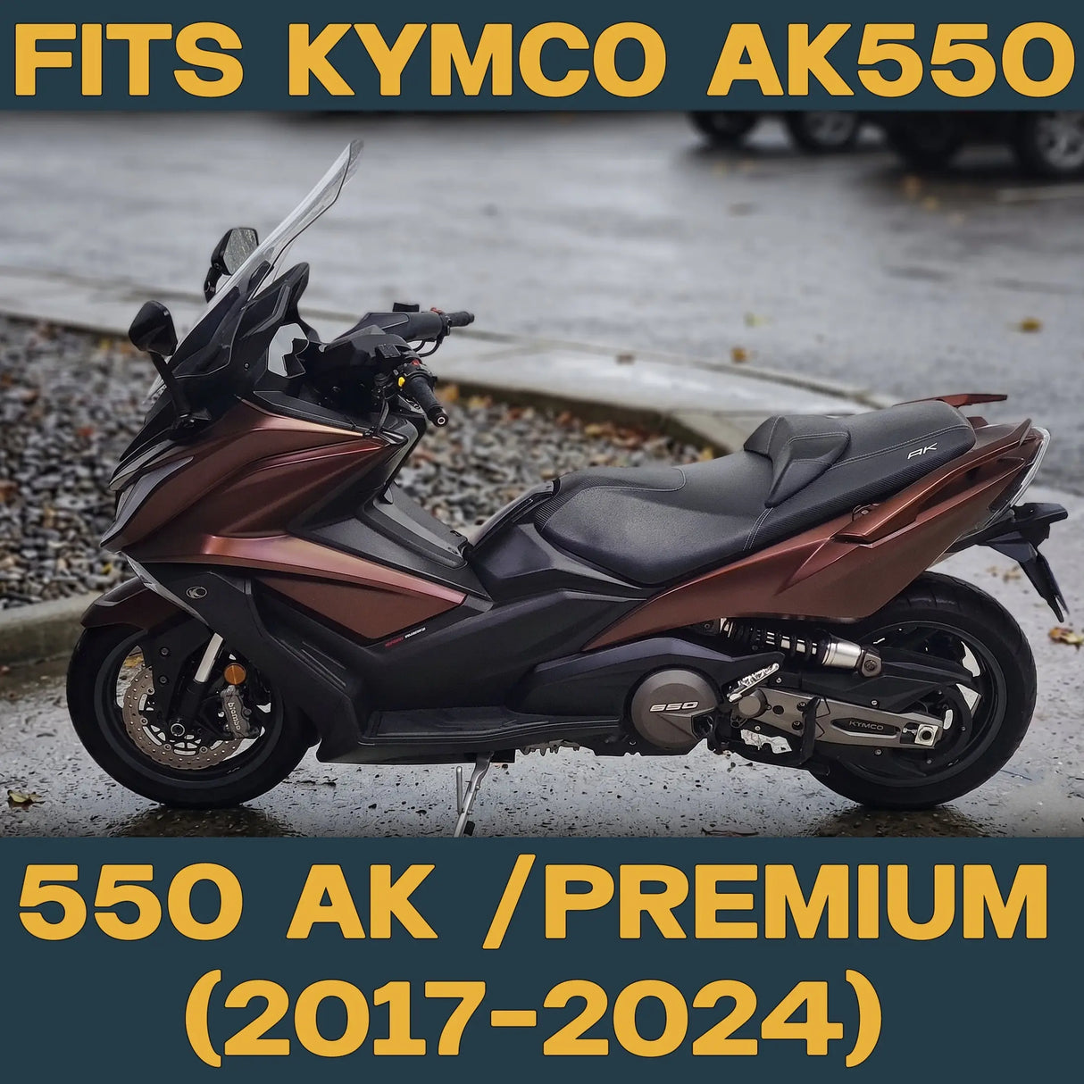 Kymco AK 550 2017-2024 Ceramic Brake Pad Set Traild
