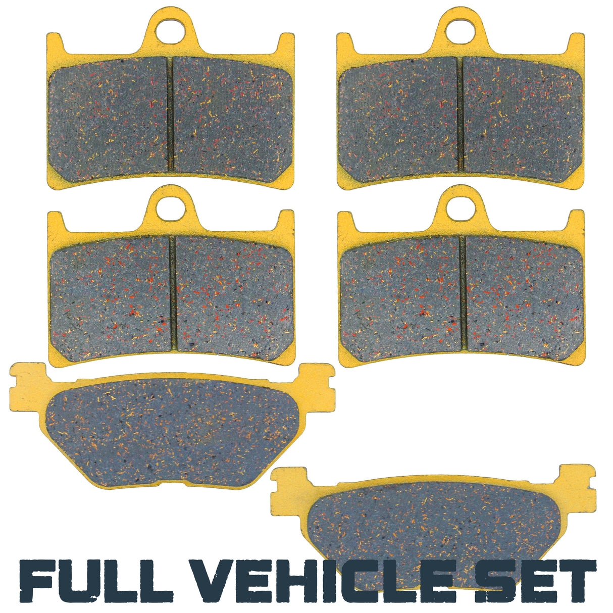 Yamaha FJR1300 2003-2005 Ceramic Brake Pad Set Traild