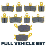 Yamaha YZF-R1 2007-2014 Ceramic Brake Pad Set Traild