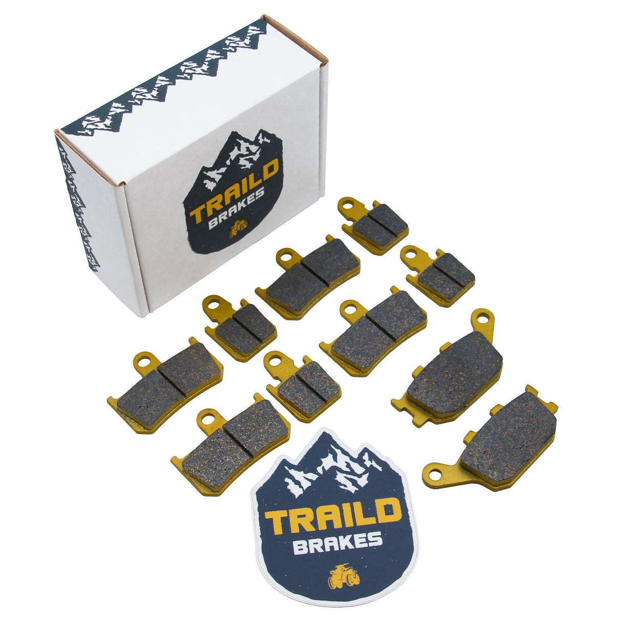 Yamaha YZF-R1 2007-2014 Ceramic Brake Pad Set Traild
