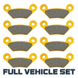 John Deere Gator TX Turf Ceramic Brake Pad Set
