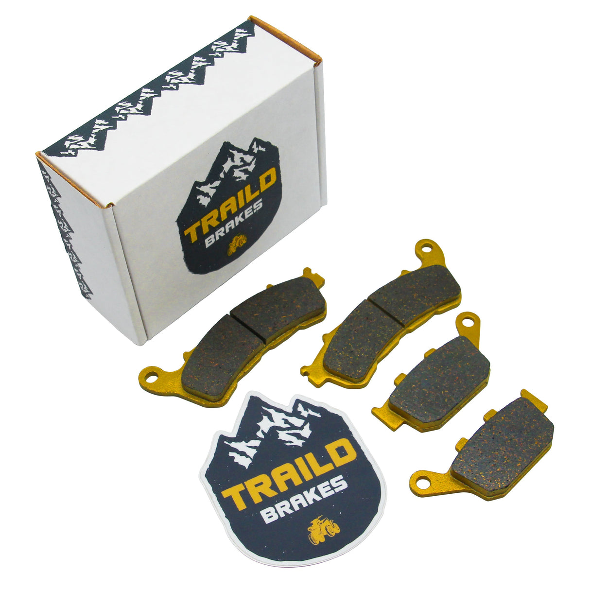 Honda CBR250RA 2011-2013 Ceramic Brake Pad Set Traild