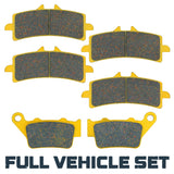 Husqvarna Nuda 900 R 2012-2013 Ceramic Brake Pad Set Traild