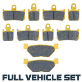 Yamaha VMAX 1700 2009-2020 Ceramic Brake Pad Set Traild