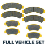 CFMoto U10 PRO/U10XL PRO 2025-2026 Ceramic Brake Pad Set Traild