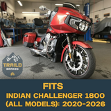 Indian Challenger Ceramic Brake Pads 2020-2026 | Front & Rear Set Traild