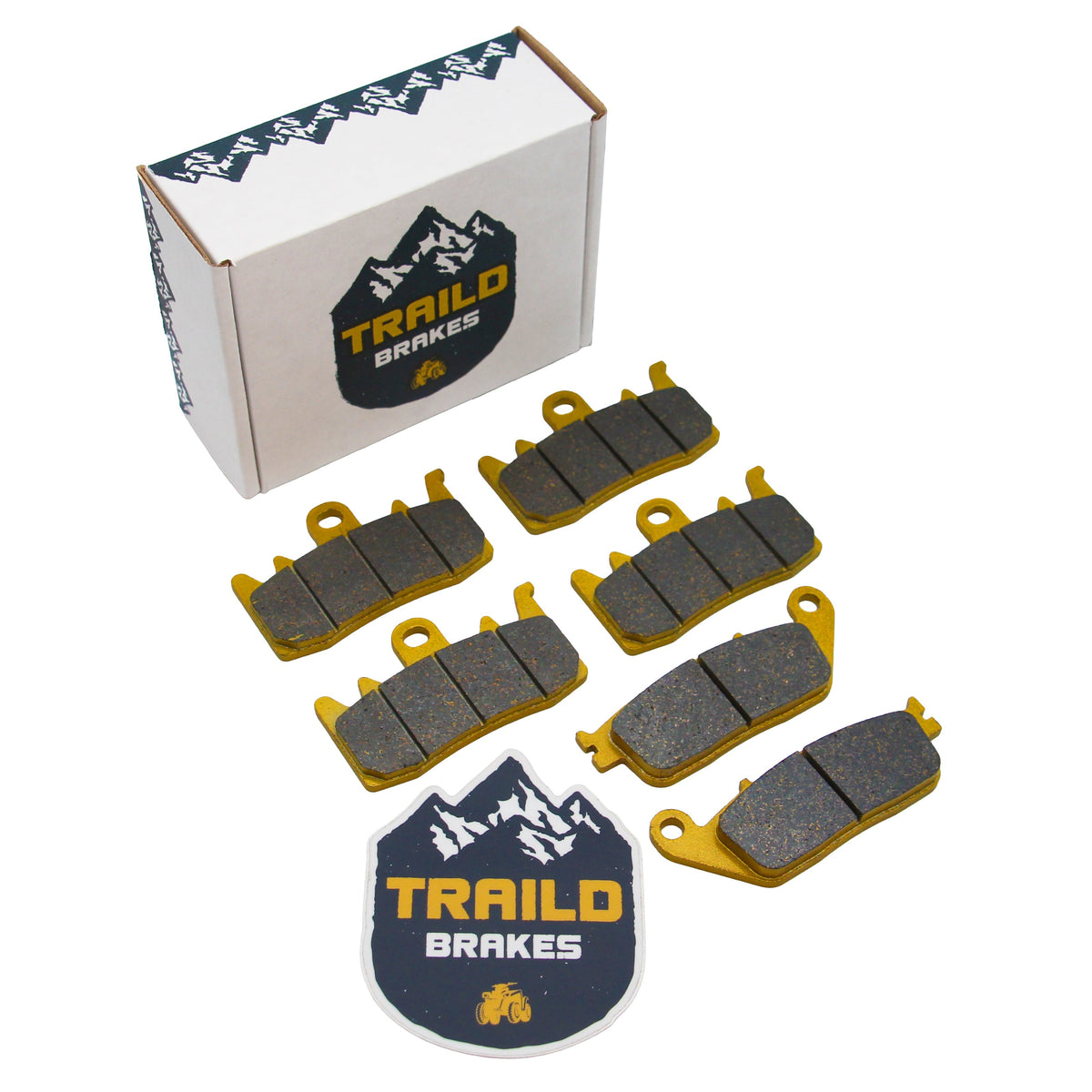 Indian Roadmaster PowerPlus 2025-2026 Ceramic Brake Pad Set Traild
