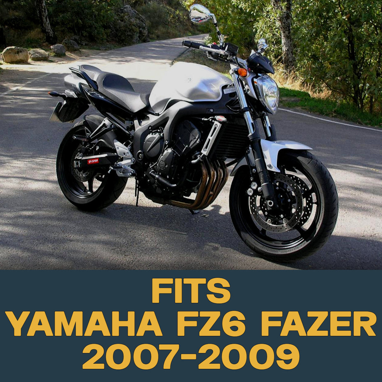 Yamaha FZ6 Fazer 2007-2009 Ceramic Brake Pad Set Traild