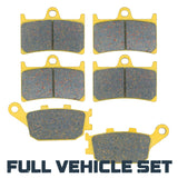 Yamaha YZF-R1 2004-2006 Ceramic Brake Pad Set Traild