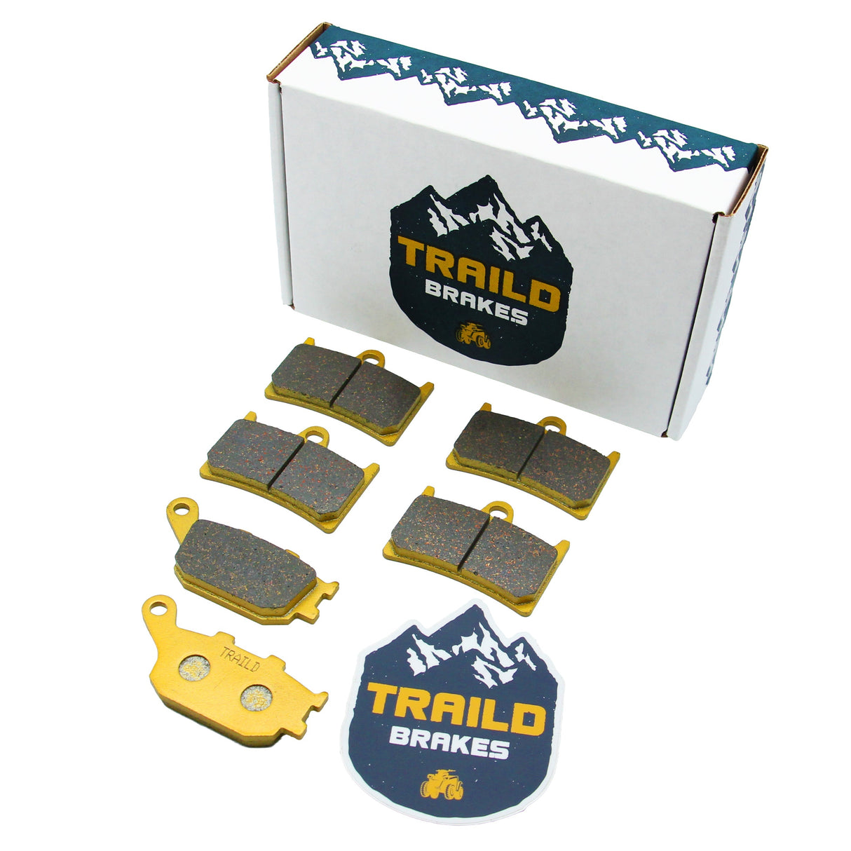 Yamaha FZ6 Fazer 2007-2009 Ceramic Brake Pad Set Traild
