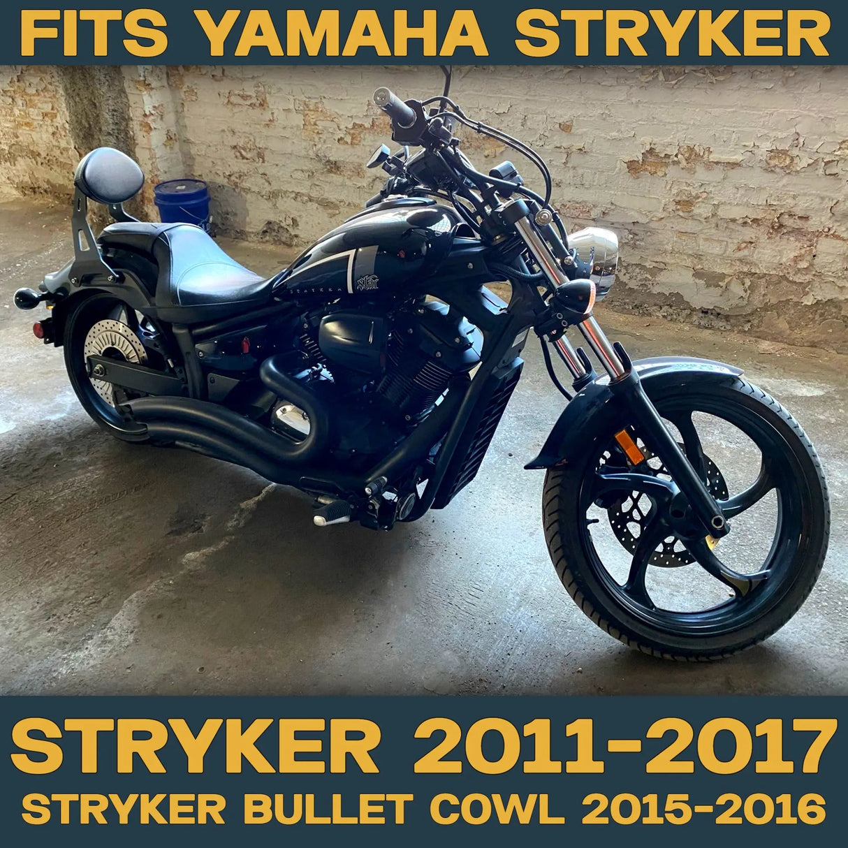 Yamaha Stryker 2011-2017 Ceramic Brake Pad Set Traild