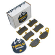Kawasaki Ninja ZX-9R 2002–2003 Ceramic Brake Pad Set Traild