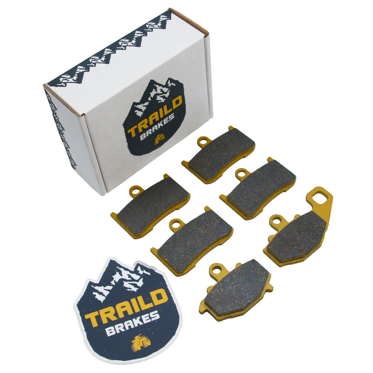 Kawasaki Ninja ZX-9R 2002–2003 Ceramic Brake Pad Set Traild