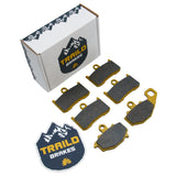 Kawasaki Ninja ZX-9R 2002–2003 Ceramic Brake Pad Set Traild