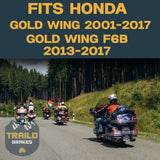 Honda Gold Wing 2001-2017 Ceramic Brake Pad Full Vehicle Set Traild