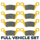 Kymco MXU 450i/550i/700i 2012-2021 Ceramic Brake Pad Set Traild