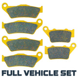 Yamaha Tenere 700 2018-2026 Ceramic Brake Pad Set Traild