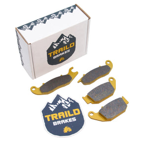 Honda Grom MSX 125 2014-2026 Ceramic Brake Pad Set Traild
