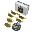 Kymco MXU 500i IRS 2009-2016 Fuel Injected Ceramic Brake Pad Set Traild