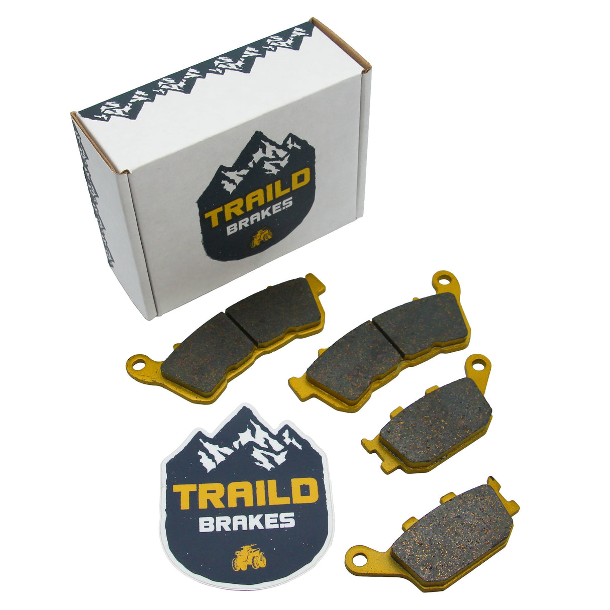 Honda NC700XD 2012-2013 Ceramic Brake Pad Set Traild