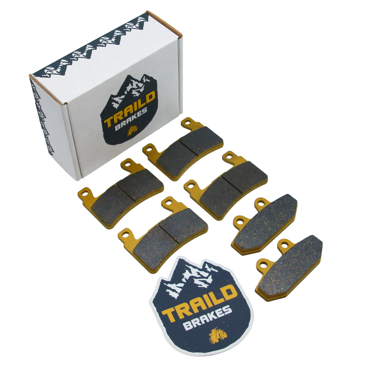 Harley-Davidson Softail 2018-2026 Ceramic Brake Pad Set – Dual Front Caliper Traild