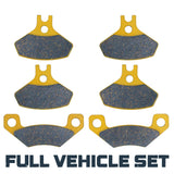 Can-Am/Bombardier DS 450 2008-2015 Ceramic Brake Pad Set Traild