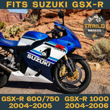 Suzuki GSX-R600/GSX-R750/GSX-R1000 2004–2006 Ceramic Brake Pad Set Traild