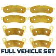 Polaris Ranger XD 1500/Crew XD 1500 2024-2026 Brass Brake Pad Set Traild