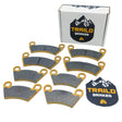 Polaris Ranger 500/570/700/XP 800/XP 900/XP 1000/Brutus/Diesel/EV 2008-2025 Ceramic Brake Pad Set Traild