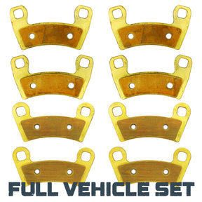 Polaris RZR Trail/S 1000/Trail S 1000/S 900/Trail S 900/900/Sport 2014-2026 Brass Brake Pad Set Traild