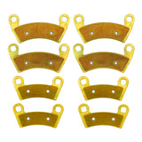 Polaris General 1000/4 1000/XP 1000 2016-2026 Brass Brake Pad Set Traild