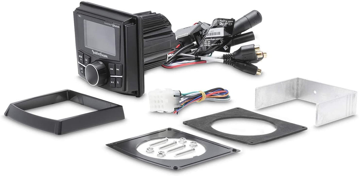 Rockford Fosgate PMX-2 Punch Marine Compact AM/FM/WB Digital Media Receiver