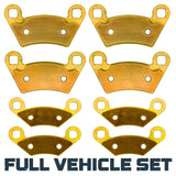 Polaris Sportsman ACE 500/570 2017-2019 Brass Brake Pad Set Traild