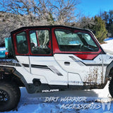 POLARIS GENERAL 4-SEAT Cab Enclosure "THE VAULT" 2016+ Upper Side Doors & Panels (Patent Pending)