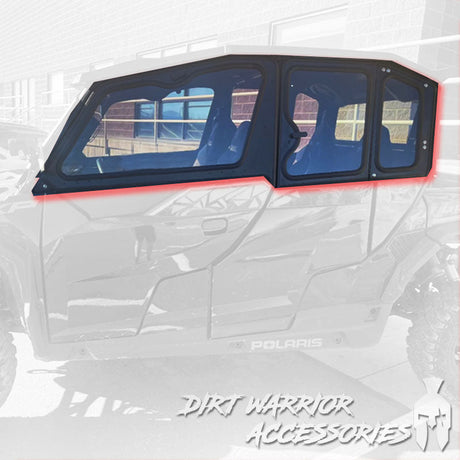 POLARIS GENERAL 4-SEAT Cab Enclosure "THE VAULT" 2016+ Upper Side Doors & Panels (Patent Pending)