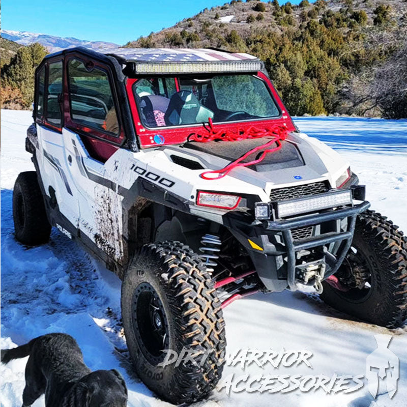 POLARIS GENERAL 4-SEAT Cab Enclosure "THE VAULT" 2016+ Upper Side Doors & Panels (Patent Pending)