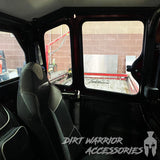 POLARIS GENERAL 4-SEAT Cab Enclosure "THE VAULT" 2016+ Upper Side Doors & Panels (Patent Pending)